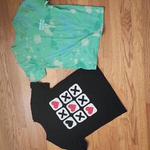 Bundle of 2 Cat & Jack graphic t-shirts, boys size M (8)